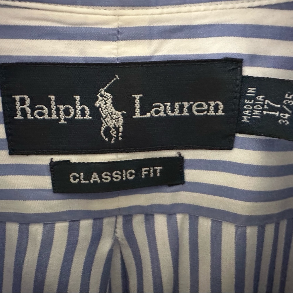 Ralph Lauren Striped Button-Up Shirt - Picture 3 of 4